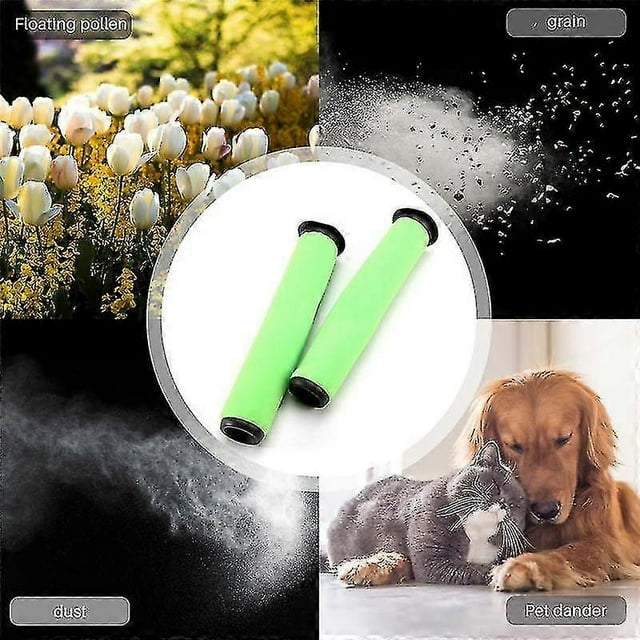 4 Pack Washable Dirt Bin Stick Filters Replacement for AirRam Mk2 K9 Cordless Vacuum Cleaner