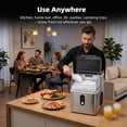 thumbnail image 2 of Havato  Nugget Ice Maker , 35lbs/24HSoft Chewable Sonic Ice Machine, Self-Cleaning, Quiet Operation, Compact Ice Maker, 2 of 6