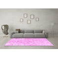 thumbnail image 3 of Ahgly Company Indoor Square Persian Pink Traditional Area Rugs, 7' Square, 3 of 4