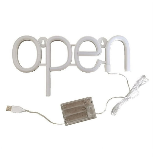 Letrero de neón navideño, letrero de luz de neón abierto, decoraciones para habitaciones, luces de neón, decoraciones para dormitorio, luz de neón para pared, lámpara de neón