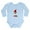 Sky Blue, variant on CafePress - English Bulldog Christmas Body Suit - Long Sleeve Cotton Baby Bodysuit