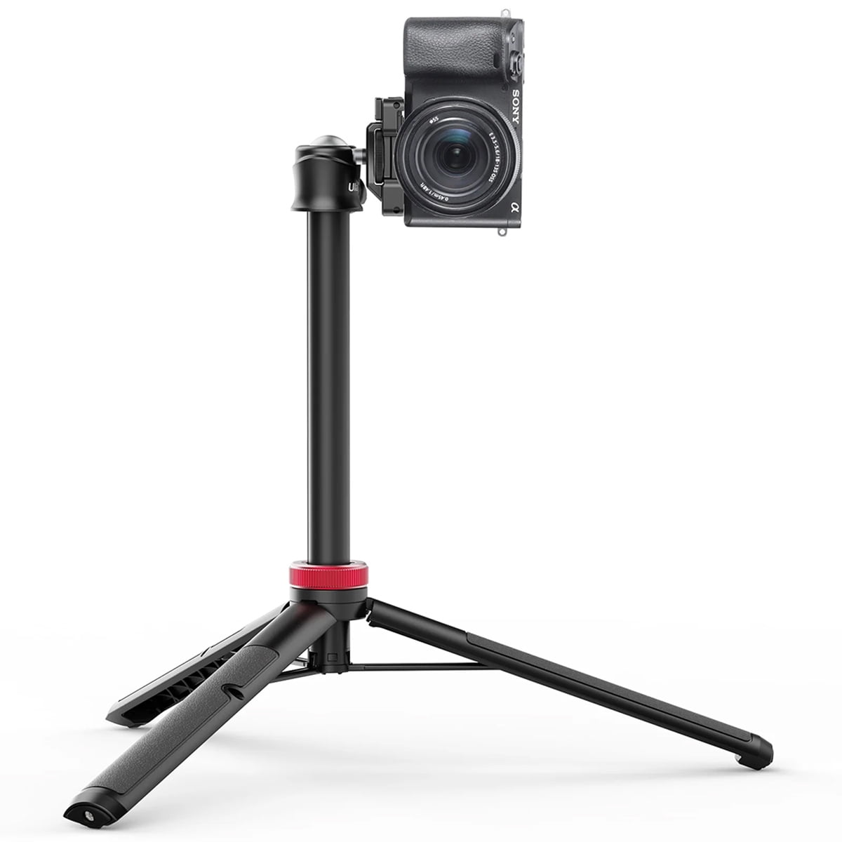 Ulanzi MT-44 Extendable Vlog Tripod for Camera and Smartphone, Black