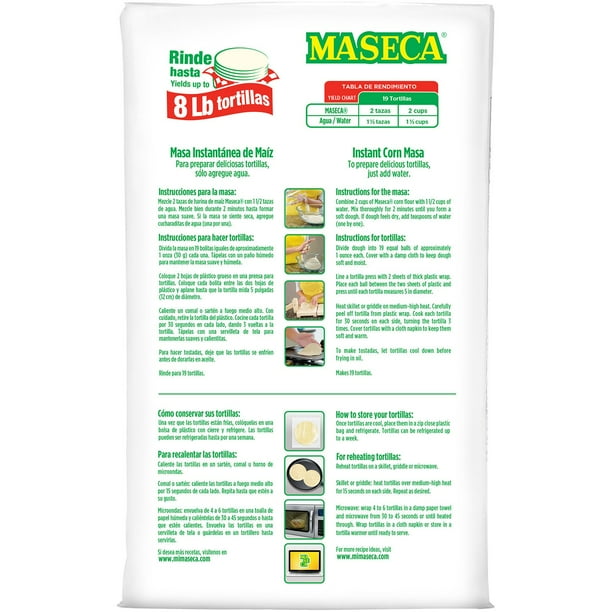masa Maseca Instant Corn Masa Mix (4.4 lbs.) - Samsclub.com