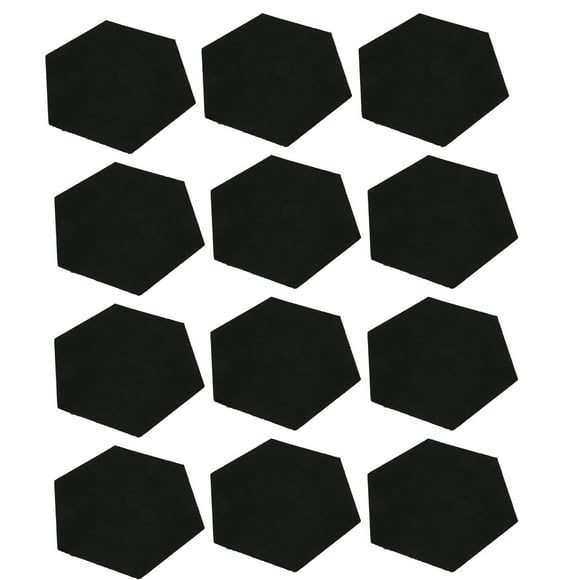 JUEGO DE ESPUMA DE AISLAMENTO ACÚSTICO, HEX Sano de Retardante de Flame Seguro Instalación Fácil Panel de absorción de Sonido de Fibra de Poliéster Duradero Para El Hogar