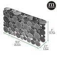thumbnail image 3 of mDesign Plastic Kitchen Sink Protector Saddle - Bubble Design - Graphite Gray, 3 of 5