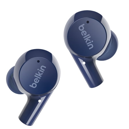 Belkin Wireless Earbuds  Soundform Rise  True Wireless Bluetooth Earphones  Blue