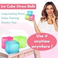 thumbnail image 2 of Cubo de hielo azurfórico Squishy Stress Cube Toy para aliviar la ansiedad, 2 of 8