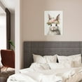 thumbnail image 6 of WFSposter Bunny Rabbit Canvas Wall Art Cute Animal Paintings Watercolor Rabbit Print Flower Crown Animal Nursery Wall Art Cute Bunny Poster Animal Artwork for Girl Nursery Easter Bunny Pictures, 6 of 7