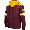 thumbnail image 3 of Men's Colosseum Maroon Arizona State Sun Devils 2.0 Lace-Up Pullover Hoodie, 3 of 3