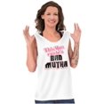 thumbnail image 4 of Retro This Mom Can Be A Bad Mutha Womens Plus Size Graphic Tank Top Brisco Brands 3X, 4 of 5