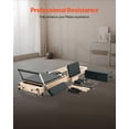 thumbnail image 3 of VEVOR Foldable Pilates Reformer, Wooden Pilates Workout Machine for Home Gym Studio Use, Pilates Bed with Dual Resistance- Spring & Cord, Reformer Set with Sitting Box, Up to 400 LBS, 3 of 9