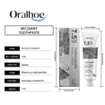 thumbnail image 2 of Oralhoe Whitening Teeth Care Pasta de dientes Cuidado diario de las encías Limpieza suave Manchas de dientes y sarro Aliento fresco,2 piezas, 2 of 13