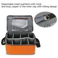 Orange Waterproof Protective Insert Partition Handle Camera Bag Lens