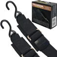 thumbnail image 2 of Seamander Boat Tie Down Straps 2 Inch Marine Grade Transom Trailer Straps Pair, 2 of 5