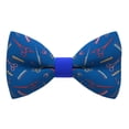 thumbnail image 1 of Bow Tie House Hipster Barber Shop Bow Tie Pre-Tied Unisex (Large, Blue Barber), 1 of 6