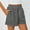 Black, variant on Black Biker Shorts Women's Fashion Queen Shorts 2025 Summer Striped Pajamas Pants with Pocket Y2k Striped Shorts Belt Casual Summer Shorts