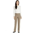 thumbnail image 2 of Women's Pants Stretchable Slight Boot Cut Comfort Pants Pull On (Size 4-18), 2 of 2