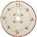 thumbnail image 3 of Grelucgo Embroidered 54 Inches Christmas Holiday Large Tree Skirt for 8-11 Feet Tree, Double Thickness, 3 of 9