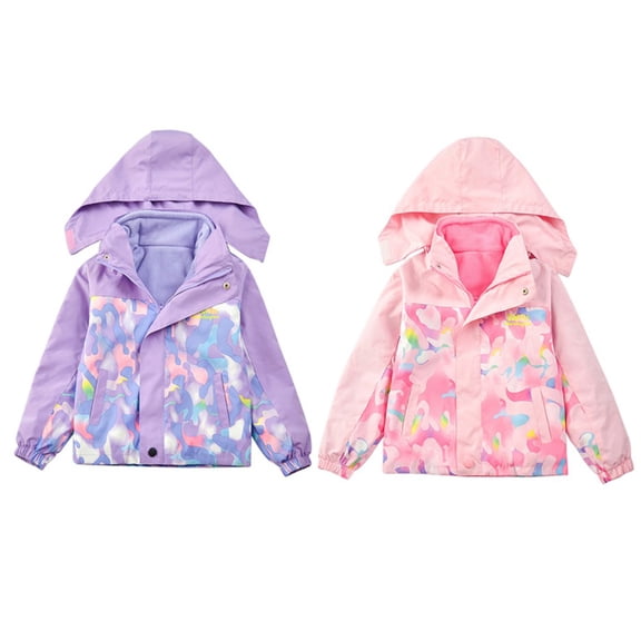 Besly Kids Baby Girls Boys Rain Jacket for 3-14T