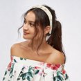 thumbnail image 2 of Unique Bargains 1 Pc Headband Rose Hair Accessories White, 2 of 5