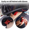thumbnail image 4 of Helmet Quick Release Buckle Motorcycle Chin Strap Button Professional Motor Helmet Buckle Replacement Kit, 4 of 7