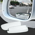 thumbnail image 2 of Huanledash 1 Pair Square Blind Spot Mirror 360 Degree ABS Glass Universal for Vehicles Car, 2 of 8