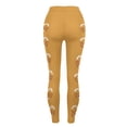 thumbnail image 4 of ATENAR Women Pants Comfortable High Waist Pants Workout Pant Yellow L, 4 of 9