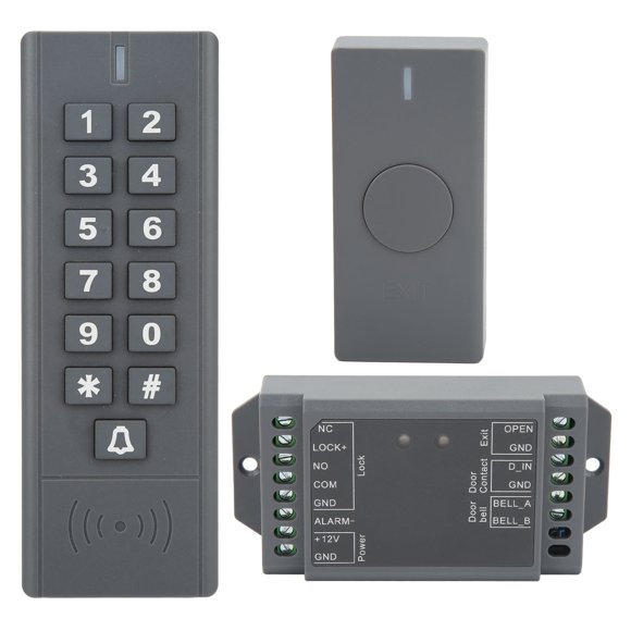 Door Access Control System Kit, Remote Control Safe Keypad Access Control System for School