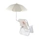 thumbnail image 3 of Sillas de camping para niños Animal de dibujos animados Estilo lindo Soporte de metal Durable PP Plegable Silla plegable de playa portátil Ardilla con paraguas, 3 of 5