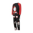 thumbnail image 3 of goowrom Christmas Family Matching Pajamas Snowflake Print Blouse+ Pants, 3 of 10