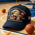 thumbnail image 4 of United States 250th Anniversary Celebration Hat, Adjustable Retro Bald Eagle Patriotic Cap for Men Women, 4 of 10