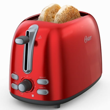 Oster 2-Slice Toaster, Candy Apple Red