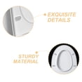 thumbnail image 3 of EXHUMKY 8Ud Buffers Para Asiento De Inodoro En Gris Con Elegante Y Antideslizante, 3 of 8