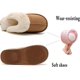 thumbnail image 4 of Pantuflas de mujer con espuma viscoelástica, suaves y sin cordones, forradas de gamuza y suela antideslizante, para interior y exterior., 4 of 5