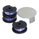 thumbnail image 5 of 0.065in Trimmer Line Spools Cap Set Replacement Fit for Ryobi One Plus AC14RL3A 18V 24V 40V, 5 of 5