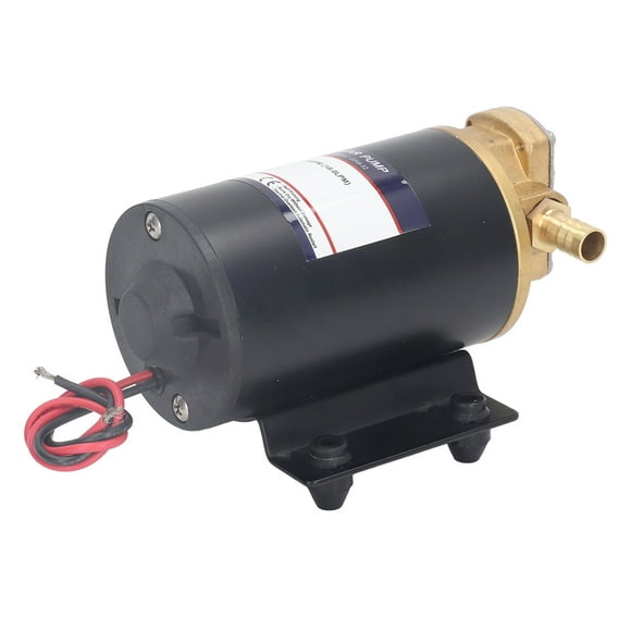 24V 1.5A Self Priming Gear Pump, 4.75GPM Durable Pressure Pump, Booster Utility Water Pumps For Lubricants, Mechanical Fuels, Ponds, Aquariums, RV, Yacht