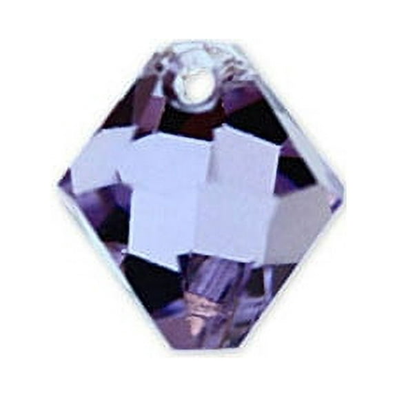 Swarovski Bicone Drop Top Drill Crystal Beads Item #6301 Violet Color 6mm Size - 12 Pieces