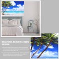 thumbnail image 2 of MasteelfCA Beach Background Photography Backdrop Photo Shoot Prop Party Wall Decor, 2 of 7