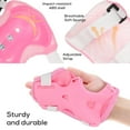 thumbnail image 6 of 7Pcs Protective Gear Set Adjustable Helmetand with Knee Elbow Wrist Safety Pads for Roller Scooter Skateboard Bicycle, 6 of 8