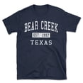 thumbnail image 1 of Bear Creek Texas Classic Established Men's Cotton T-Shirt, 1 of 1