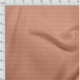 thumbnail image 3 of oneOone Georgette Viscose Peach Fabric Owl Bird Quilting Supplies Print Sewing Fabric By The Yard 42 Inch Wide, 3 of 4