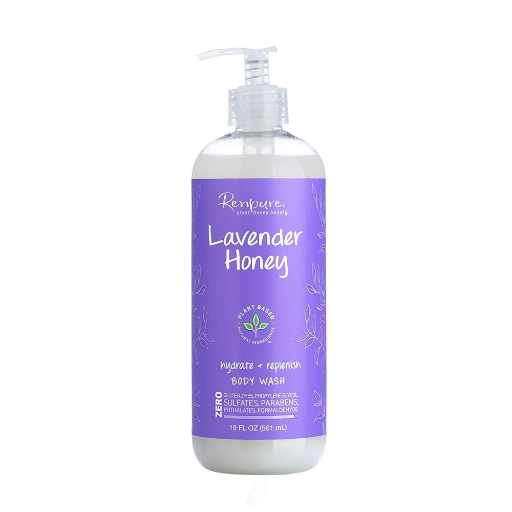 RENPURE Lavender Honey Body Wash 19 OUNCE
