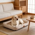 thumbnail image 2 of Deeceymbur Dog Bed Cushion Large Pet Mat Soft Cotton Stuffed Cat Lounger Washable Sofa Pad for Pets Up to 25lb, 2 of 6