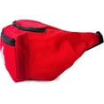 thumbnail image 4 of AsaTechmed 3 Pack - Lifeguard Fanny Pack with Whistle Lanyard - Baywatch Style First Aid Hip Pack w/Adjustable Strap, Cross Logo + Zipper Pouch, Emergency Equipment Set, 4 of 7