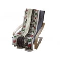 thumbnail image 4 of Pisa Soft Flannel Fleece Throw Blanket, Vintage Style Illustration of Italian Landmark with Lines in Country Flag Colors, Cozy Plush for Indoor and Outdoor Use, 50" x 70", Multicolor, by Ambesonne, 4 of 6