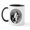 White/Black Inside, variant on CafePress - Howlin' Wolf Mug - 11 oz Ceramic Mug - Novelty Coffee Tea Cup