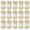 Gold Frost, variant on Loops & Threads Husky Faux Fur Yarn - Super Bulky Yarn for Knitting, Crochet, Weaving, Arts & Crafts, 15 Pack