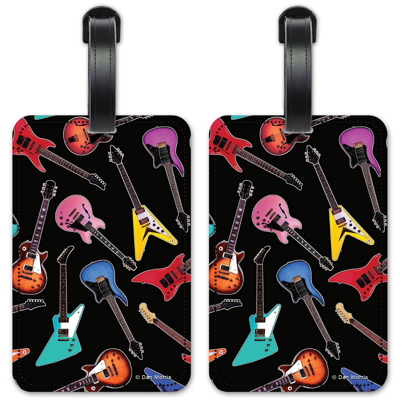 Electric Guitars Image by Dan Morris Luggage ID Tags / Suitcase