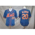 thumbnail image 4 of Camiseta de béisbol de los New York Mets para hombre, versión Elite, chaleco de verano bordado para correr para fanáticos de los deportes, 4 of 5