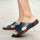 thumbnail image 2 of Amzcrzy Zapatos de mujer,Zapatos de mujer,Zapatillas de mujer, Zapatillas de verano para hombre, de color liso, con punta redonda, planas, informales, de suela suave Sandalias Mujer Zapatillas De Cas, 2 of 6